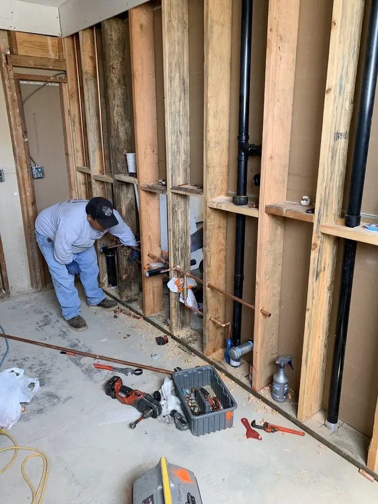 Commercial rough-in plumbing for Commercial Plumbing in Pine Grove Terrace